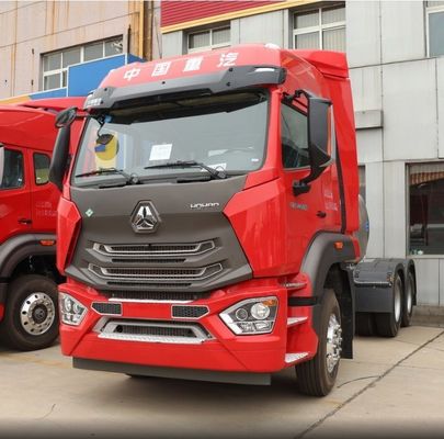 Sinotruck usado Sitrak HOWO 6X4 CNG camión paquete tamaño 745.00cm * 253.00cm * 290.00cm
