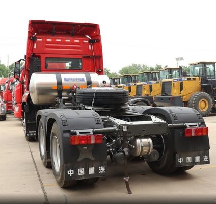 Sinotruck usado Sitrak HOWO 6X4 CNG camión paquete tamaño 745.00cm * 253.00cm * 290.00cm