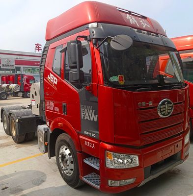 FAW Jiefang J6plng6X4 Camiones de transporte por tractor con elevación frontal tipo de descarga