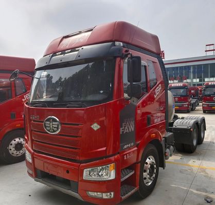 Ventas de camiones de remolque de segunda mano J6p con motor de potencia de asistencia&gt; 8L