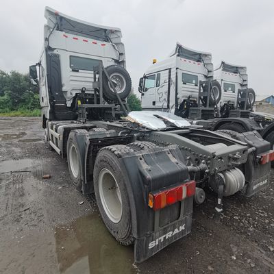 390HP Sinotruk Sitrak Tractor con asiento de suspensión aérea y 6 meses de servicio postventa