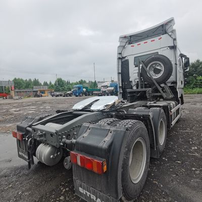 Capacidad Transmisión manual Sinotruk Sitrak Tractor de GNC para transporte de larga distancia
