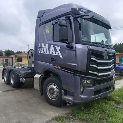 Grupo nacional de camiones pesados 6X4 camión de descarga con tractor de combustible de GNL camión de transporte