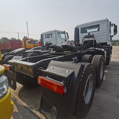 Material de acero al carbono HOWO Tractor duradero Camión usado 6500.000kg Peso bruto del paquete