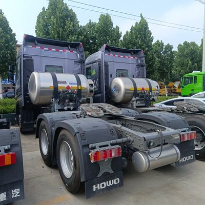 Camión de gas comercial ecológico con tecnología avanzada de transmisión automática