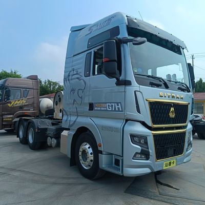 630HP 6*4 2024 Shandeka G7h LNG camión tractor para el transporte de 8.25m*2.55m*3.96m Carga