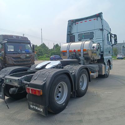 630HP 6*4 2024 Shandeka G7h LNG camión tractor para el transporte de 8.25m*2.55m*3.96m Carga