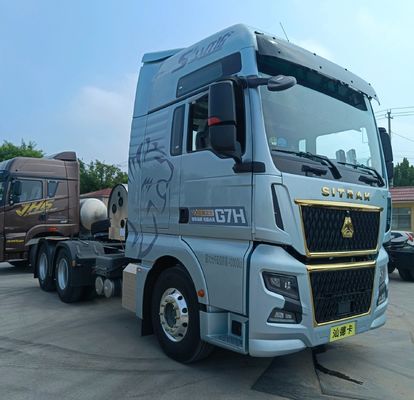 Euro 6 2024 Shandeka G7h Gas de gas licuado camión tractor 6 * 4 630HP camión de transporte cabeza de tractor