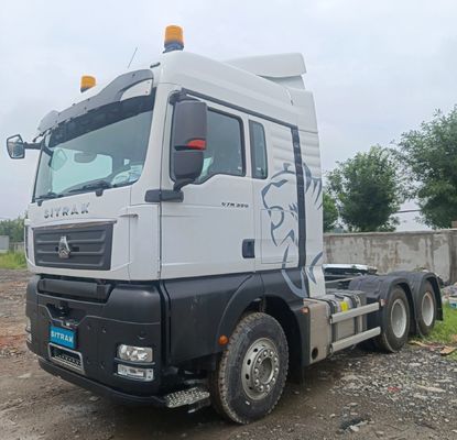 390 caballos de fuerza 6X4 6X2 6/8 neumático tractor diesel camión de transporte para el transporte
