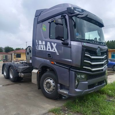 Vehículo de tracción con transmisión automática de GNL Max HOWO con un peso bruto de paquete de 8800 kg