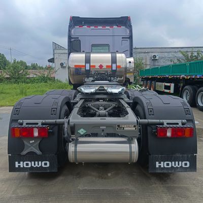 Vehículo de tracción con transmisión automática de GNL Max HOWO con un peso bruto de paquete de 8800 kg