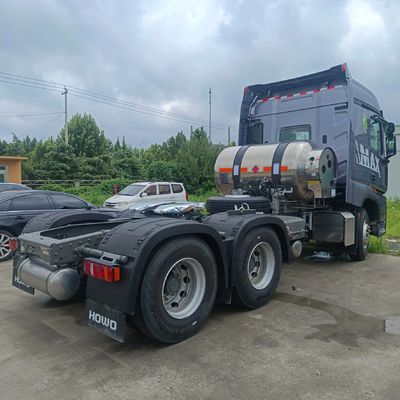 Vehículo de tracción con transmisión automática de GNL Max HOWO con un peso bruto de paquete de 8800 kg