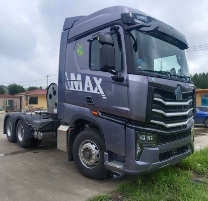 2024 Sinotruk HOWO Cabeza de tractor de GNL para transporte de larga distancia Tamaño 7.81m*2.53m*3.98m