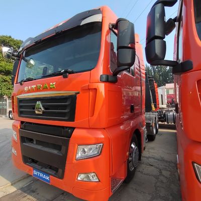 7000.00cm * 250.00cm * 345.00cm Tamaño del paquete asequible Sitrak 6X4 480 HP cabeza de tractor