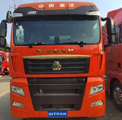Camión tractor usado Sinotruck Sitrak HOWO 6X4 CNG Camión pesado con rendimiento duradero