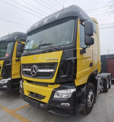 Camión de transporte pesado Beiben con chasis 6X4 y dirección hidráulica asistida por motor