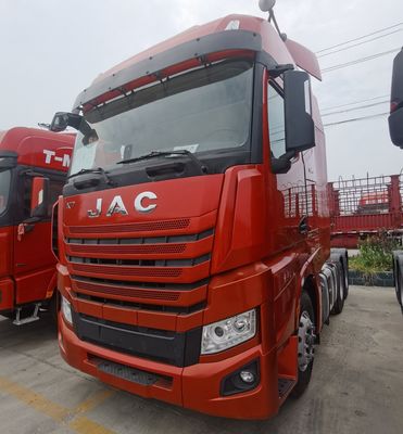 Conducción suave garantizada JAC 6X4 camión con suspensión neumática 351-450hp 600L tanque de combustible