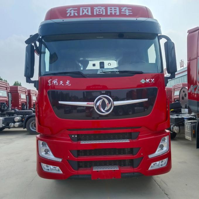 China′s New Dongfeng Tianlong 6X4 Gas Powered Trac for Efficient LNG Transportation